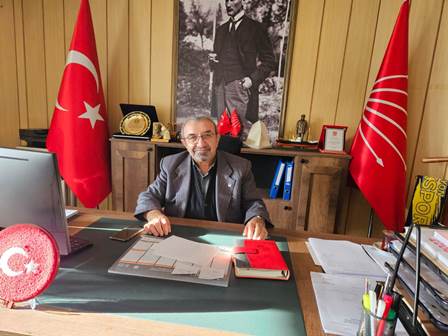 CHP  İlçe Başkanlığına Alaaddin Cinalioğlu Atandı