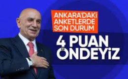 Turgut Altınok Anketlerde 3-4 Puan Öndeyiz
